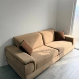 Раскладной диван бежевый (photo 6)