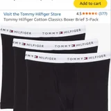 Мужские трусы боксеры Tommy Hilfiger Cotton Classics 3-Pack (photo 4)