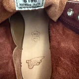оригинальные ботинки Red Wing Round Toe 8196 в цвете Briar Oil, сделаны в США. (photo 5)