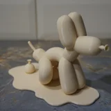 Фигурки какающих надувных собак 3D печать (photo 2)