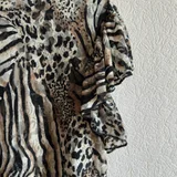 Топ Zara с анималистичным принтом (photo 2)