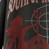Худи со стразами South of Heaven (photo 2)