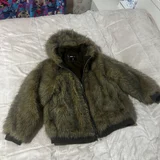 Зимняя эко-шуба с капюшоном FB Sister (photo 2)