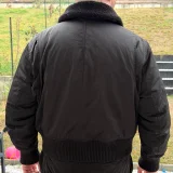 Zara Cropped Bomber Jacket (photo 2)