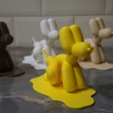 Фигурки какающих надувных собак 3D печать (photo 1)