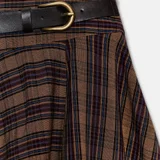 Юбка Zara ассиметричная в клетку (photo 2)