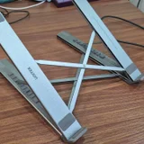 Складная алюминиевая подставка Unitek с USB-C хабом (photo 1)