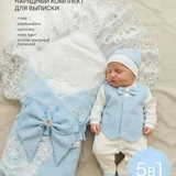 Размер пледа: 80×85 см, идеально подходит для новорождённых и деток до года. (photo 1)