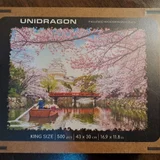 Деревянный пазл Unidragon (сакура) (photo 1)