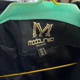 Черное пальто с капюшоном Modalinea Milano 46 RU (photo 4)