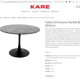 Стол KARE Design Schickeria Marble (photo 6)
