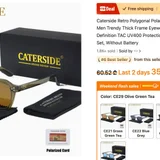солнцезащитные очки Caterside, новые (photo 4)