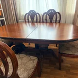 Обеденный стол со стульями (photo 1)