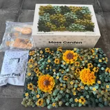 Декоративное 3D панно Modern brick house Sunflower Moss Garden (photo 2)