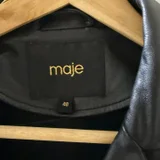 Кожаная косуха Maje XS-S (photo 2)