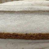 Детская кроватка Labebe 120х60 из натурального дерева с ортопедическим матрасом Plitex (photo 3)