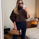 **Девочки, продаю замшевую куртку YSL (Yves Saint Laurent) 💓** (photo 1)