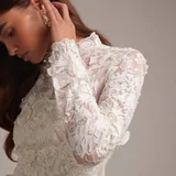 Свадебное макси-платье ASOS DESIGN Bridal с вышивкой и шлейфом (photo 4)
