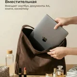 Сумка замшевая коричневая (photo 5)