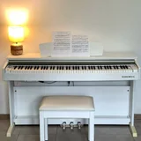Цифровое пианино Kurzweil M90 белое с банкеткой (photo 1)