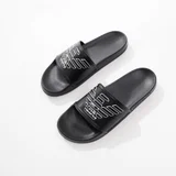 Emporio Armani чёрные шлёпанцы (photo 1)