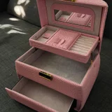 Розовая косметичка-кейс (photo 1)