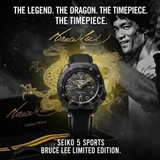 Часы Seiko 5 Sports Bruce Lee Limited Edition (photo 1)