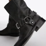 Topshop кожаные biker boots (photo 2)