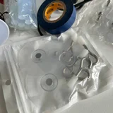 Набор прозрачных самоклеящихся крючков и винтов (photo 3)