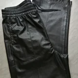 Спортивные женские брюки Puma из эко-кожи, размер XL (photo 5)