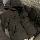Пуховик Pull&Bear хаки размер S-M (photo 4)