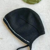Вязаный чепчик из мериносовой шерсти (photo 2)