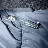 Zara Cropped Bomber Jacket (photo 3)