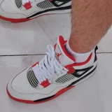 Кроссовки Jordan 4 retro fire red (photo 2)
