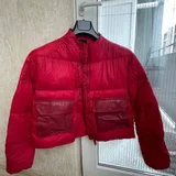 Красноя короткая куртка Armani Exchange, размер S (photo 1)