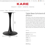 Стол KARE Design Schickeria Marble (photo 7)