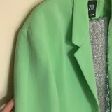 Пиджак Zara фисташкового цвета, размер L (photo 1)