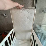Кроватка с маятником и матрасом все за (photo 2)