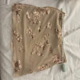 Кофта koton L + Шорты shein S + Платье S + Юбка XS + Сумка с пайетками (photo 8)