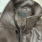 Косуха кожанка Zara шоколадная М (photo 2)