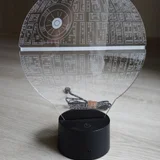 3D-лампа Звезда Смерти Star Wars (photo 1)
