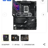Asus rog Strix Z790 E Gaming WiFi (photo 1)