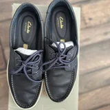 туфли Clark’s, б/у в отличном состоянии, покупались в UK, 41-42 размер, натуральная кожа, надеты несколько раз (photo 2)