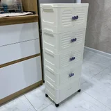 удобный пластиковый модульный комод с дверцами (photo 1)