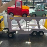 Набор детских машинок Hot Wheels и автовоз (photo 1)