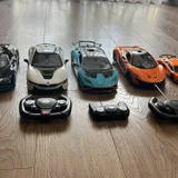 Коллекция из 5 спортивных машинок на радиоуправлении (photo 1)
