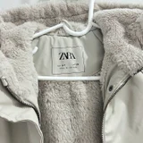 Непромокаемая парка ZARA с мехом (photo 3)