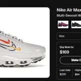 Nike Air Max Plus 3 Multi-Swoosh White (photo 2)
