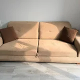 Раскладной диван бежевый (photo 5)