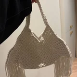 сумка белая ручной работы (photo 2)